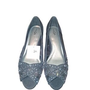 East 5th Women's Black Embellished Heels